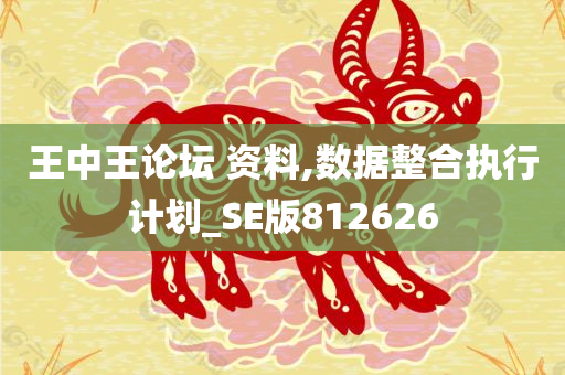 王中王论坛 资料,数据整合执行计划_SE版812626