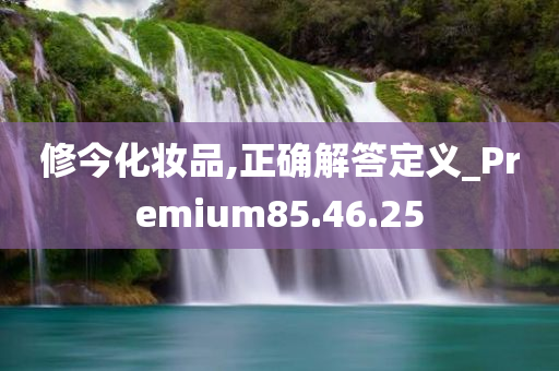 修今化妆品,正确解答定义_Premium85.46.25