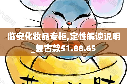 临安化妆品专柜,定性解读说明_复古款51.88.65