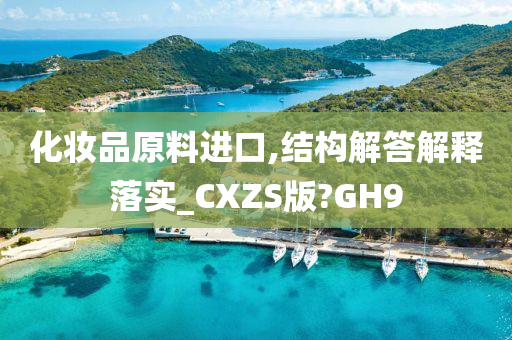 化妆品原料进口,结构解答解释落实_CXZS版?GH9