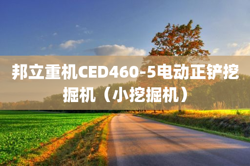 邦立重机CED460-5电动正铲挖掘机（小挖掘机）