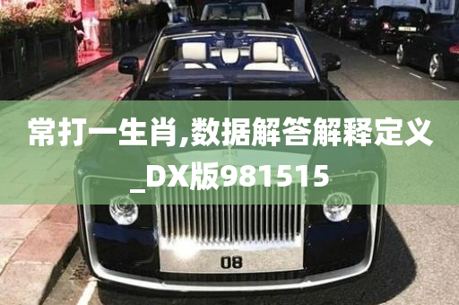 常打一生肖,数据解答解释定义_DX版981515