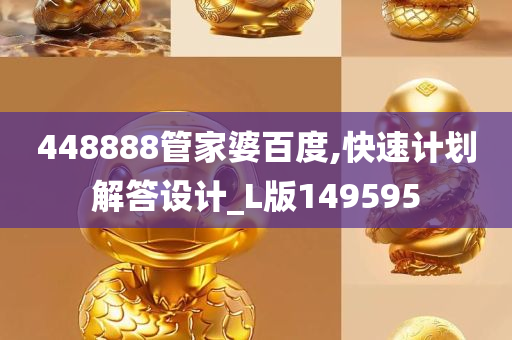 448888管家婆百度,快速计划解答设计_L版149595