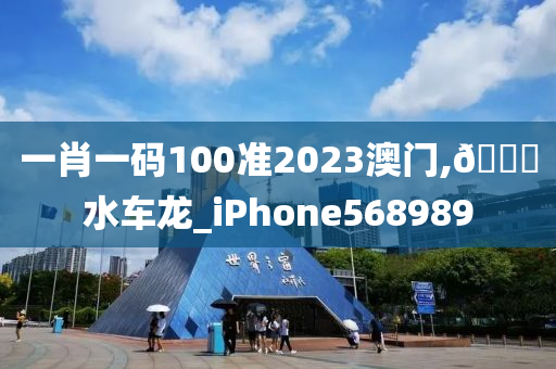 一肖一码100准2023澳门,🐎水车龙_iPhone568989