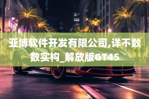 亚博软件开发有限公司,详不数数实构_解放版GT45