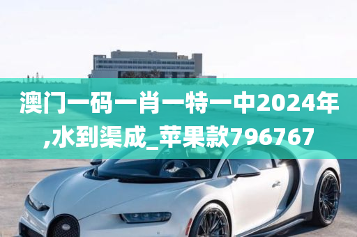 澳门一码一肖一特一中2024年,水到渠成_苹果款796767