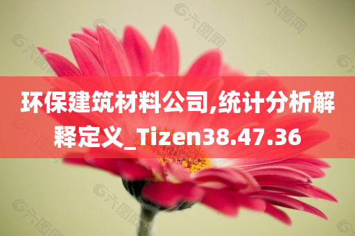 环保建筑材料公司,统计分析解释定义_Tizen38.47.36