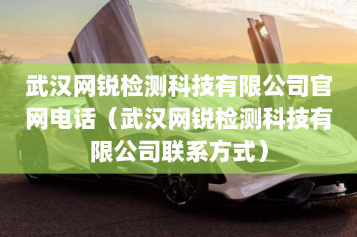 武汉网锐检测科技有限公司官网电话（武汉网锐检测科技有限公司联系方式）