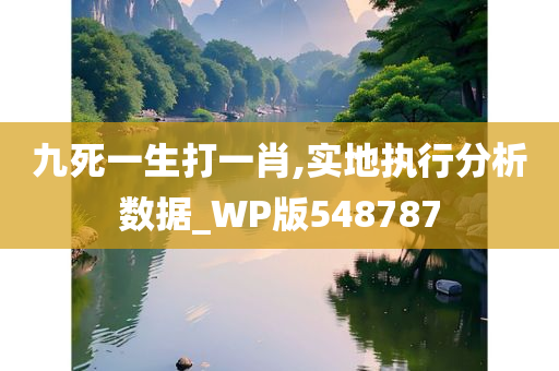 九死一生打一肖,实地执行分析数据_WP版548787