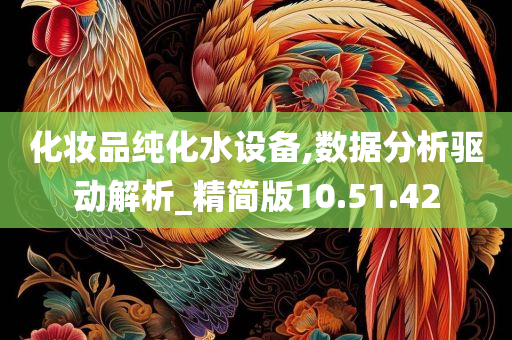 化妆品纯化水设备,数据分析驱动解析_精简版10.51.42