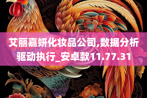 艾丽嘉妍化妆品公司,数据分析驱动执行_安卓款11.77.31