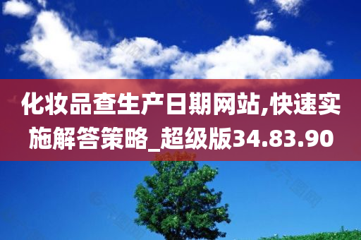 化妆品查生产日期网站,快速实施解答策略_超级版34.83.90