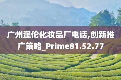 广州澳伦化妆品厂电话,创新推广策略_Prime81.52.77