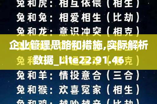 企业管理思路和措施,实际解析数据_Lite22.91.46