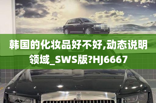 韩国的化妆品好不好,动态说明领域_SWS版?HJ6667