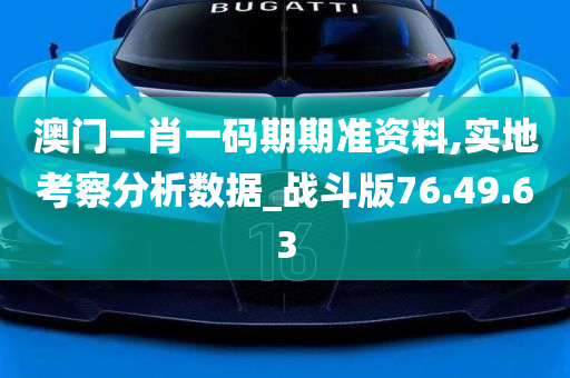 澳门一肖一码期期准资料,实地考察分析数据_战斗版76.49.63