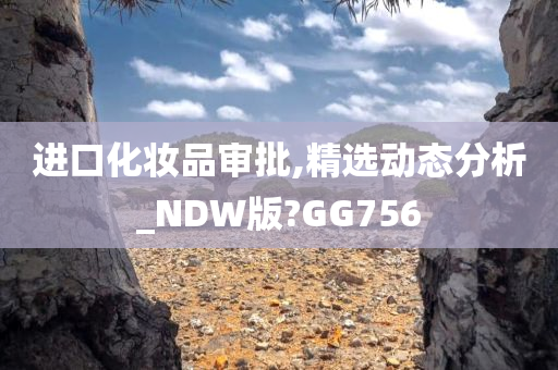 进口化妆品审批,精选动态分析_NDW版?GG756