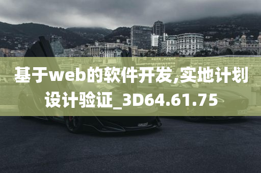 基于web的软件开发,实地计划设计验证_3D64.61.75