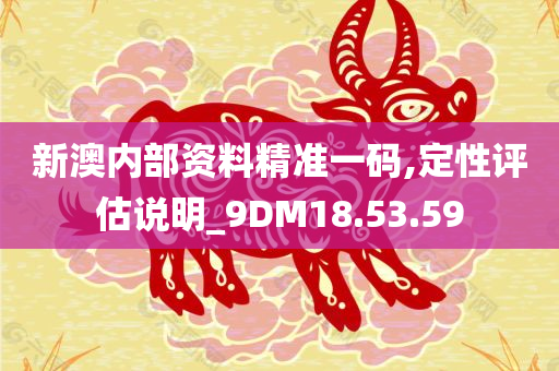 新澳内部资料精准一码,定性评估说明_9DM18.53.59