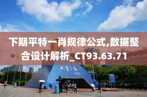 下期平特一肖规律公式,数据整合设计解析_CT93.63.71