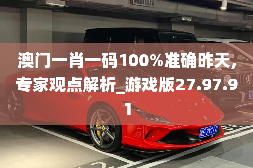 澳门一肖一码100%准确昨天,专家观点解析_游戏版27.97.91