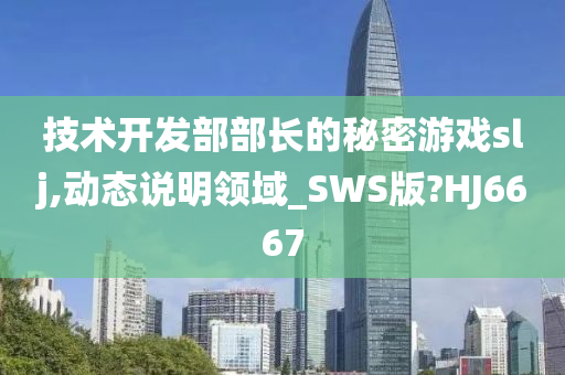 技术开发部部长的秘密游戏slj,动态说明领域_SWS版?HJ6667