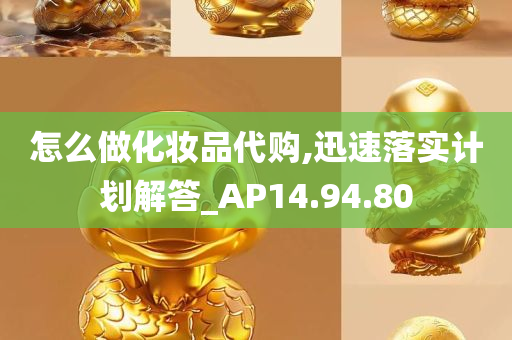 怎么做化妆品代购,迅速落实计划解答_AP14.94.80