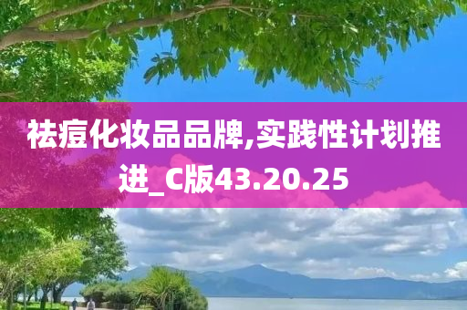 祛痘化妆品品牌,实践性计划推进_C版43.20.25