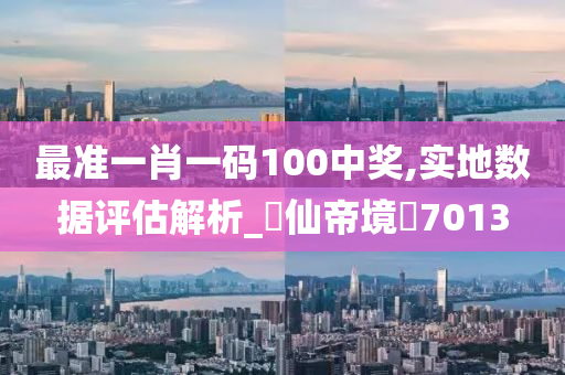 最准一肖一码100中奖,实地数据评估解析_‌仙帝境‌7013