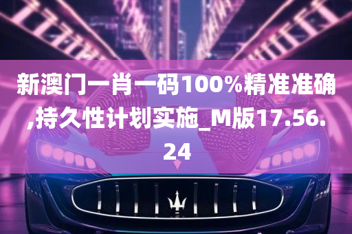 新澳门一肖一码100%精准准确,持久性计划实施_M版17.56.24