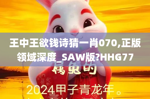 王中王欲钱诗猜一肖070,正版领域深度_SAW版?HHG77