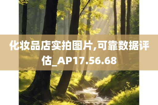 化妆品店实拍图片,可靠数据评估_AP17.56.68