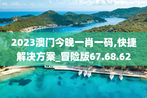 2023澳门今晚一肖一码,快捷解决方案_冒险版67.68.62