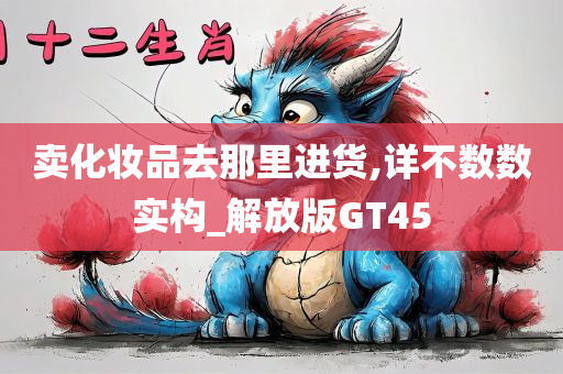 卖化妆品去那里进货,详不数数实构_解放版GT45