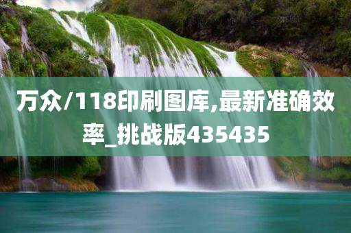 万众/118印刷图库,最新准确效率_挑战版435435