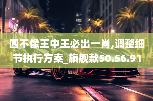 四不像王中王必出一肖,调整细节执行方案_旗舰款50.56.91