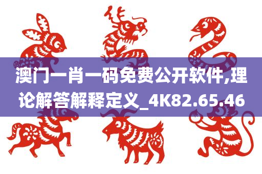 澳门一肖一码免费公开软件,理论解答解释定义_4K82.65.46