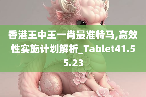 香港王中王一肖最准特马,高效性实施计划解析_Tablet41.55.23