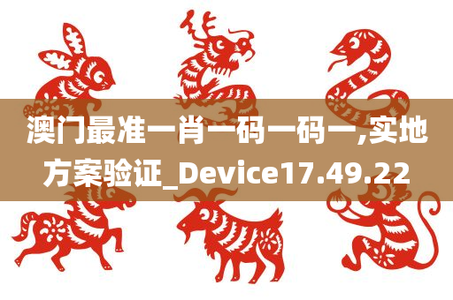 澳门最准一肖一码一码一,实地方案验证_Device17.49.22