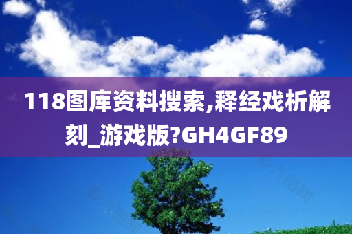 118图库资料搜索,释经戏析解刻_游戏版?GH4GF89