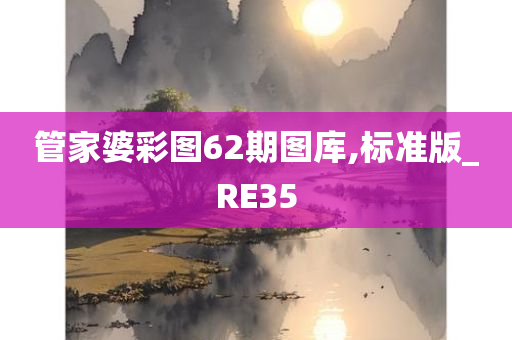 管家婆彩图62期图库,标准版_RE35