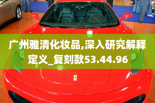 广州雅清化妆品,深入研究解释定义_复刻款53.44.96