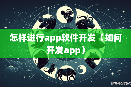 怎样进行app软件开发（如何开发app）