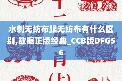 水刺无纺布跟无纺布有什么区别,数据正版经典_CCB版DFG56