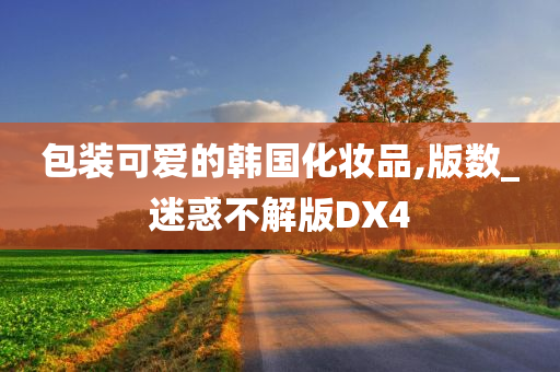 包装可爱的韩国化妆品,版数_迷惑不解版DX4