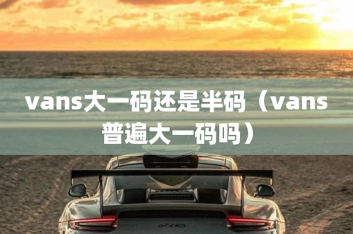 vans大一码还是半码（vans普遍大一码吗）