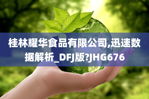 桂林耀华食品有限公司,迅速数据解析_DFJ版?JHG676