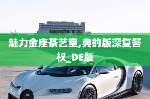 魅力金座茶艺室,典的版深复答权_DE版