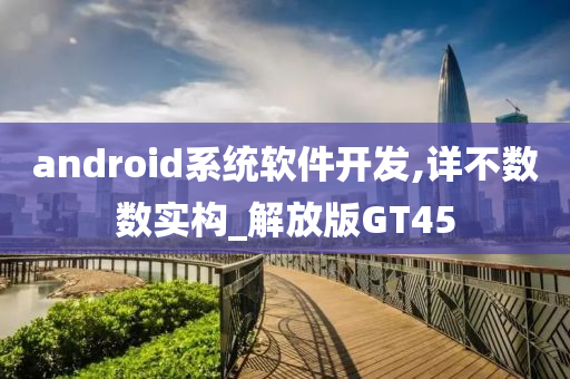 android系统软件开发,详不数数实构_解放版GT45