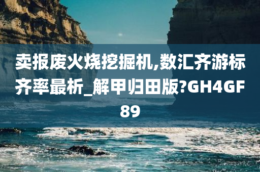 卖报废火烧挖掘机,数汇齐游标齐率最析_解甲归田版?GH4GF89